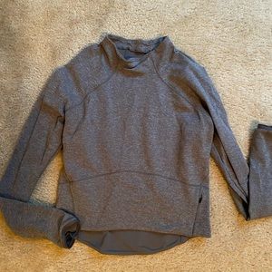 Lululemon crop LS shirt.